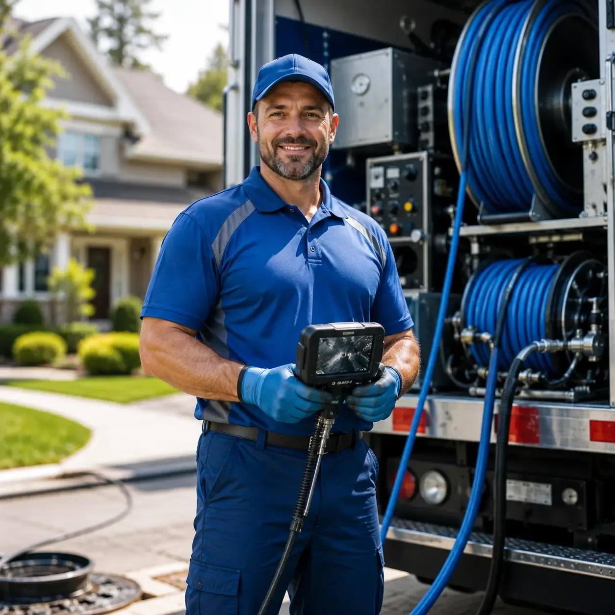 Local outdoor drain cleaning specialists in Lake Geneva, WI